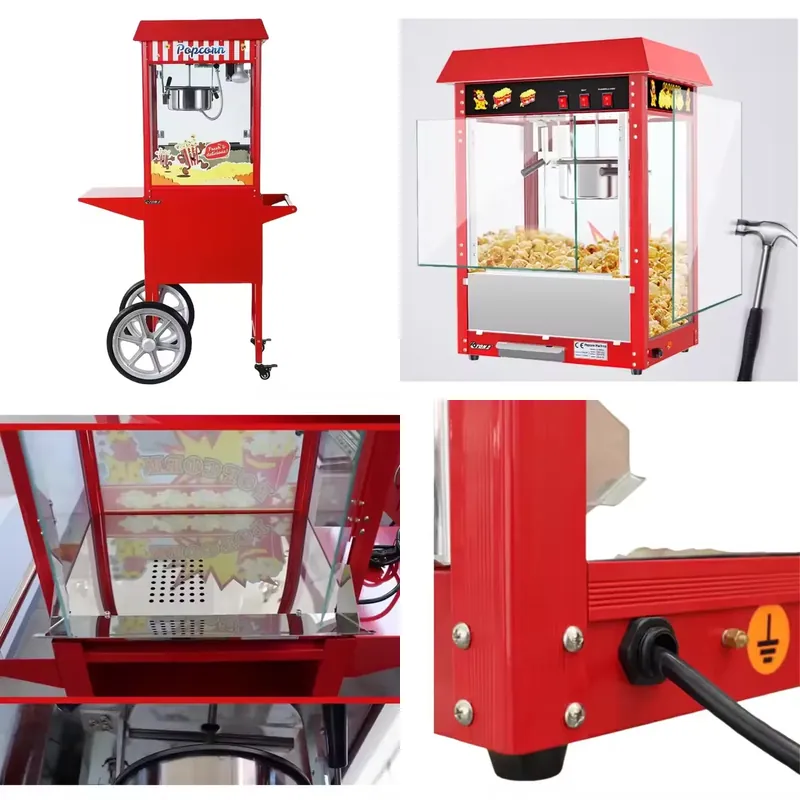 Commercial Vending Machine - Mesin Pembuat Popcorn Udara Panas Komersial