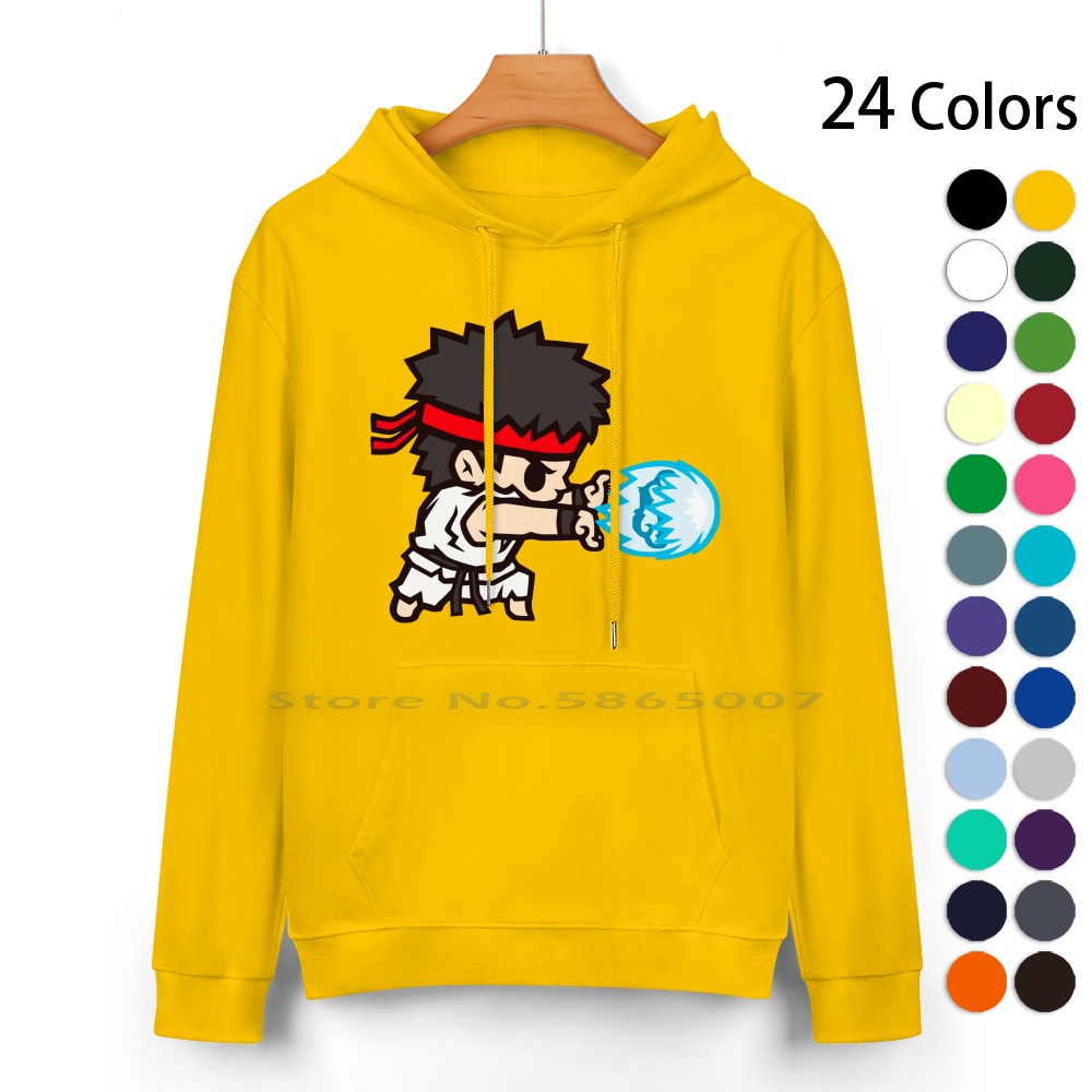 Arcade Vegas - Hadoken Hoodie sweter katun murni 24