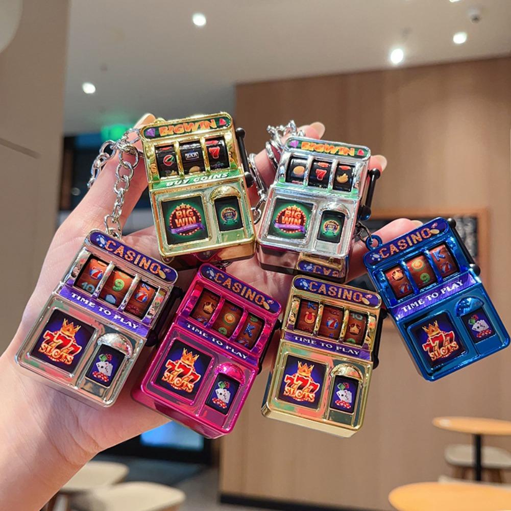 Fruit Slot Machine - Gantungan Kunci Mesin Slot Mini Fashion,