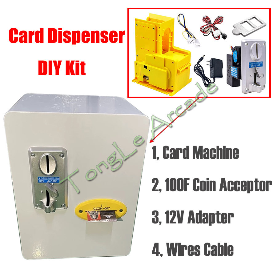 Arcade Card Vending Machine - Kit Dispenser Kartu Arcade DIY untuk