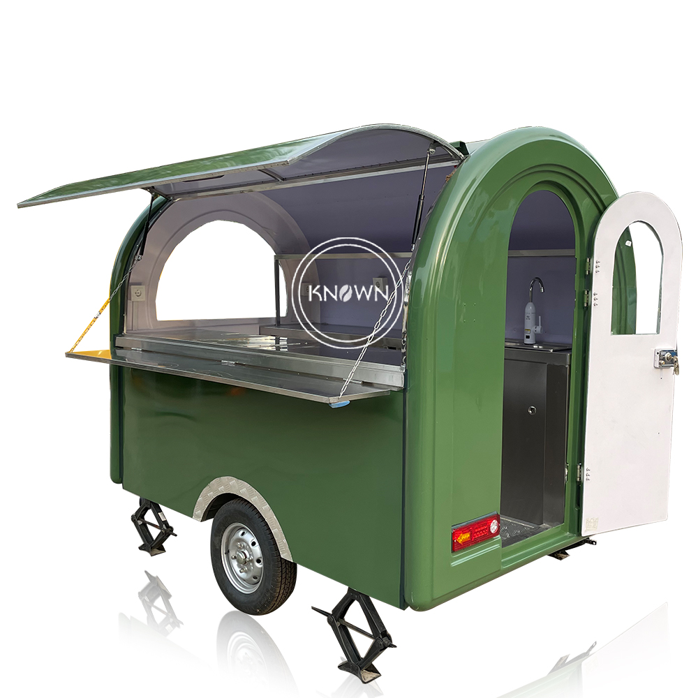 Hot Dog Vending Cart - Stan Kereta anjing panas seluler komersial