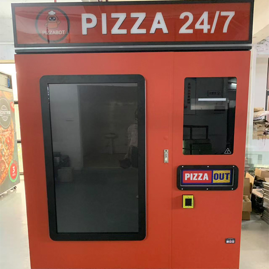 Commercial Vending Machine - Mesin Penjual Pizza Cepat Saji Kustomisasi,