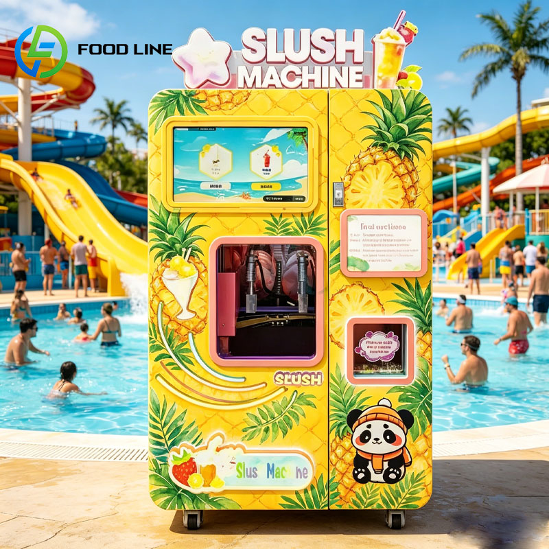 Slushie Machine Vending - Mesin Penjual Es Serut Mesin Minuman