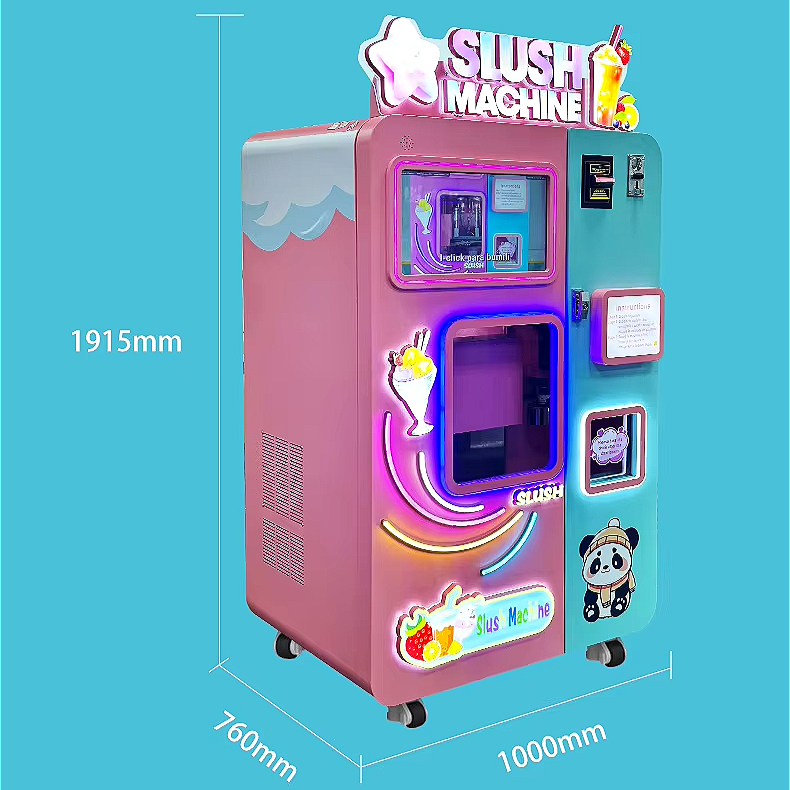 Mesin Es Serut Mesin Penjual O - Slushie Machine Vending ulasan dan harga