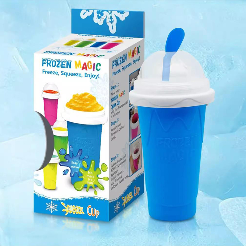 Cangkir pembuat es krim beku,  - Slushie Machine Vending ulasan dan harga