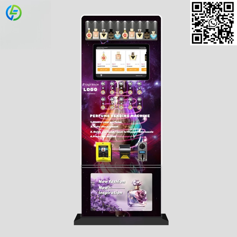 Mesin Penjual Parfum Otomatis  - Commercial Vending Machine ulasan dan harga