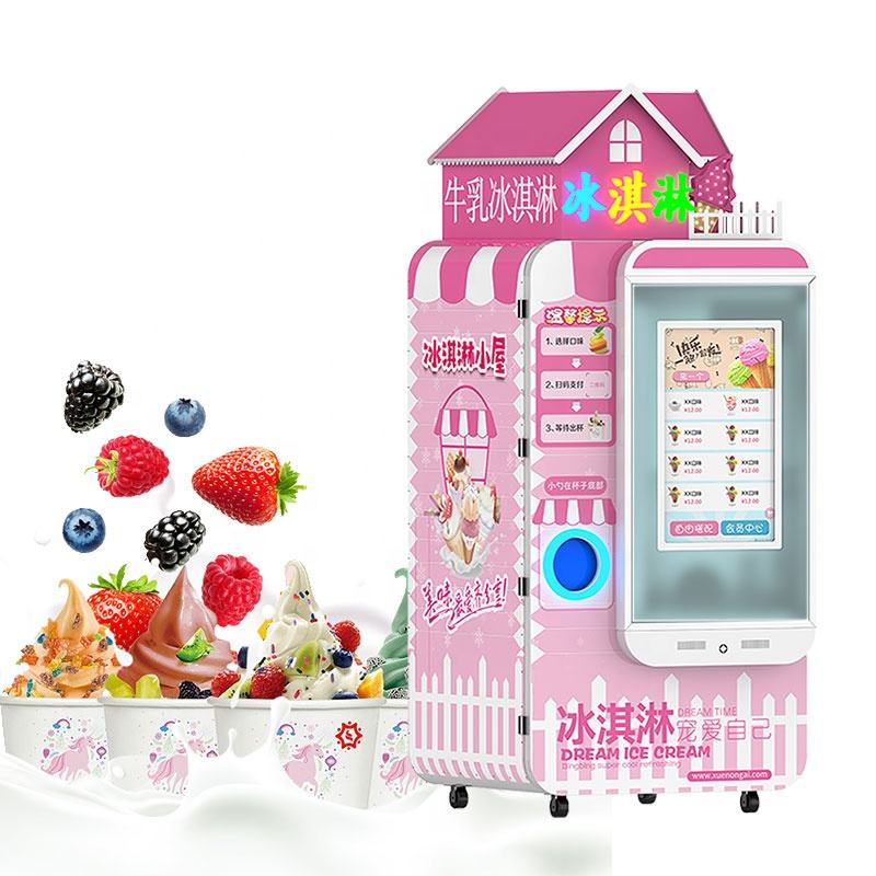 Mesin Pembuat Es Krim Bisnis,  - Commercial Vending Machine ulasan dan harga