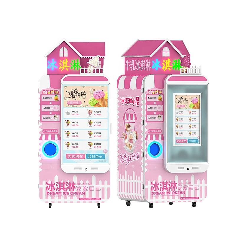 Mesin Pembuat Es Krim Bisnis,  - Commercial Vending Machine ulasan dan harga