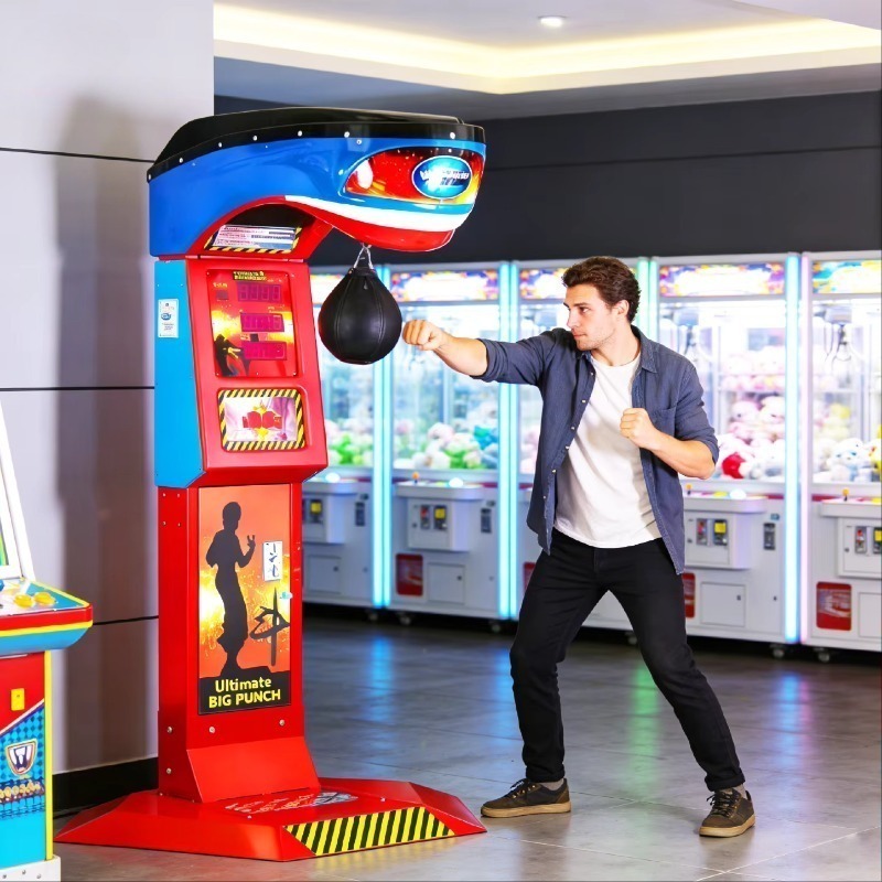 Mesin Tinju Komersial Big King - Boxing Machine Arcade ulasan dan harga