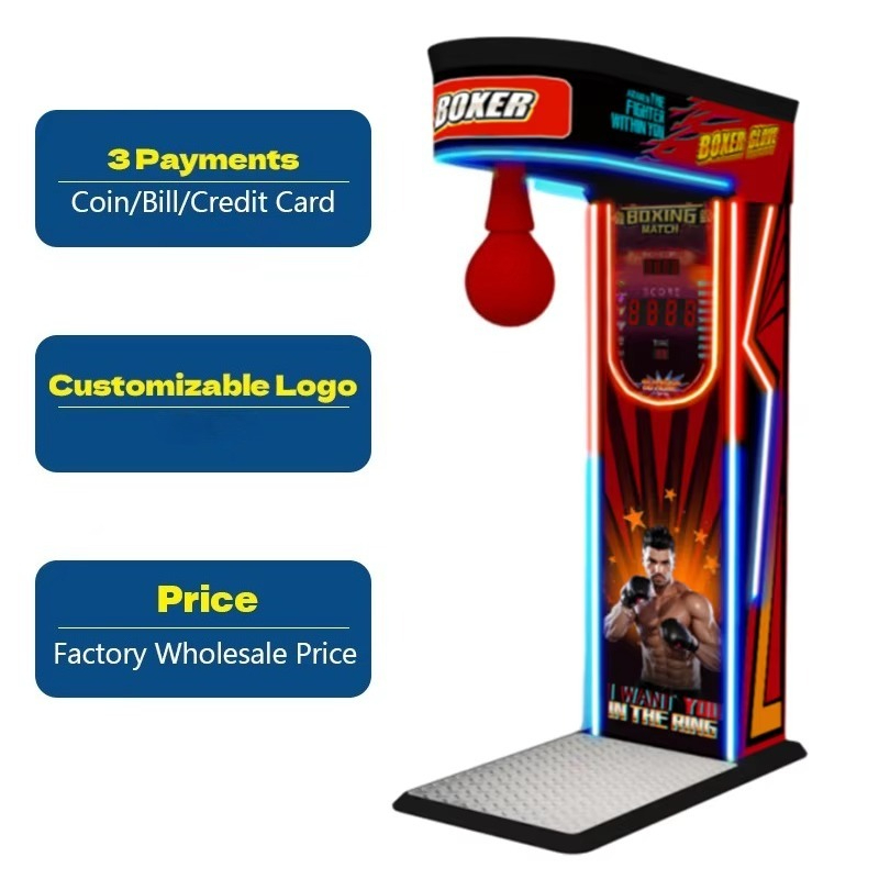 Mesin Tinju Koin untuk Hiburan - Boxing Machine Arcade ulasan dan harga
