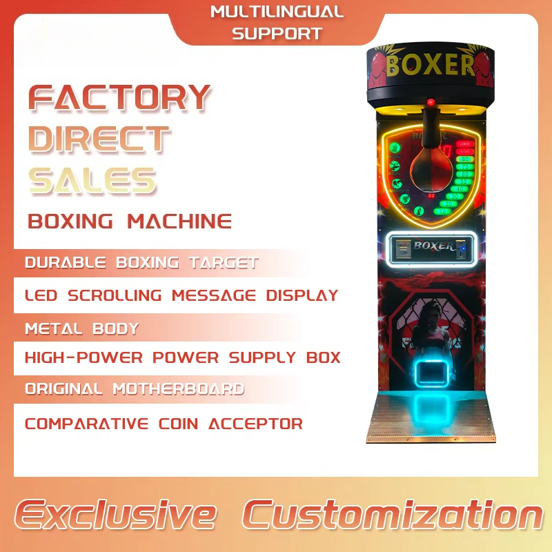 Mesin Game Arcade Pelatih Tinj - Boxing Machine Arcade ulasan dan harga