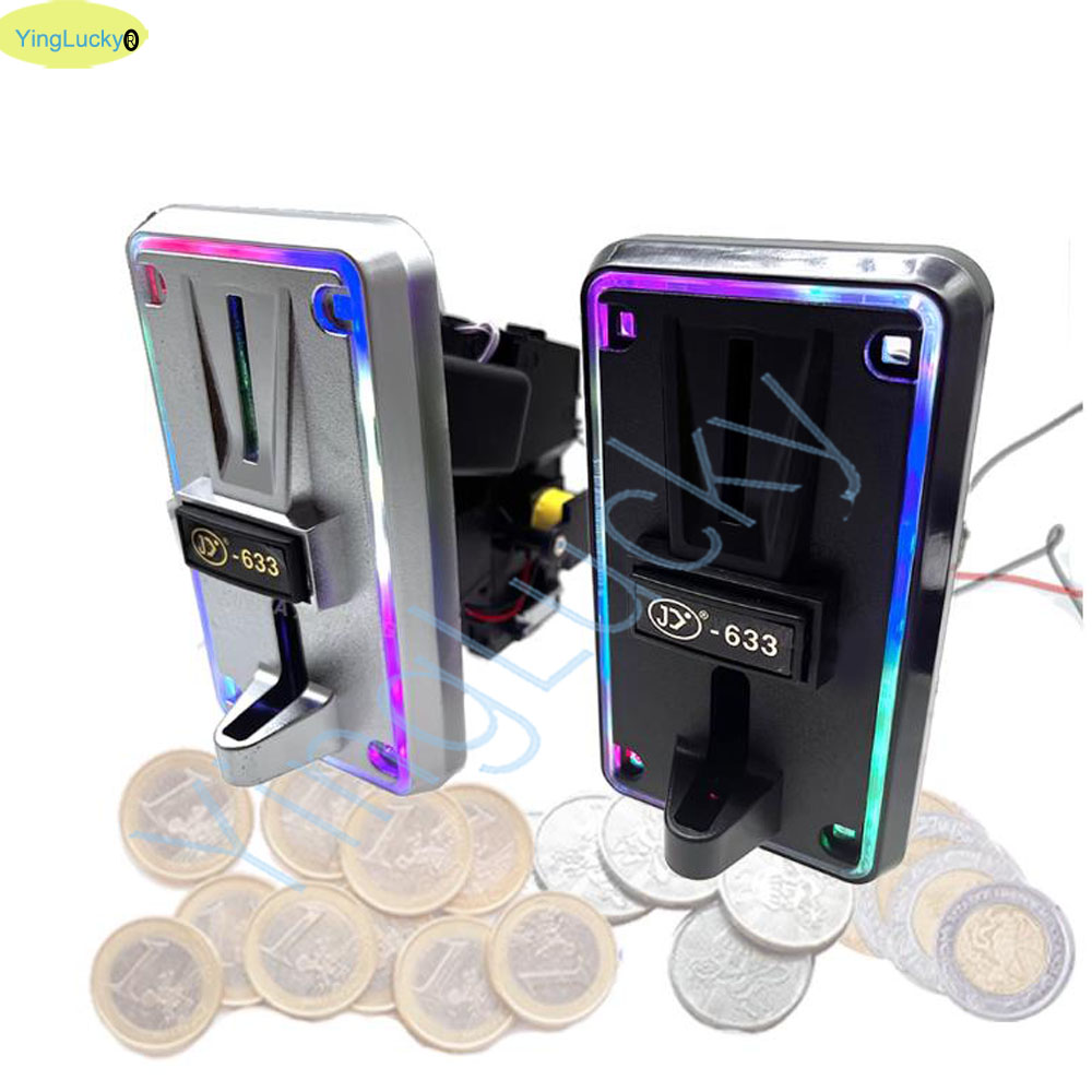 Penerima Koin Multi Warna LED, - Arcade Vending & Laundry ulasan dan harga