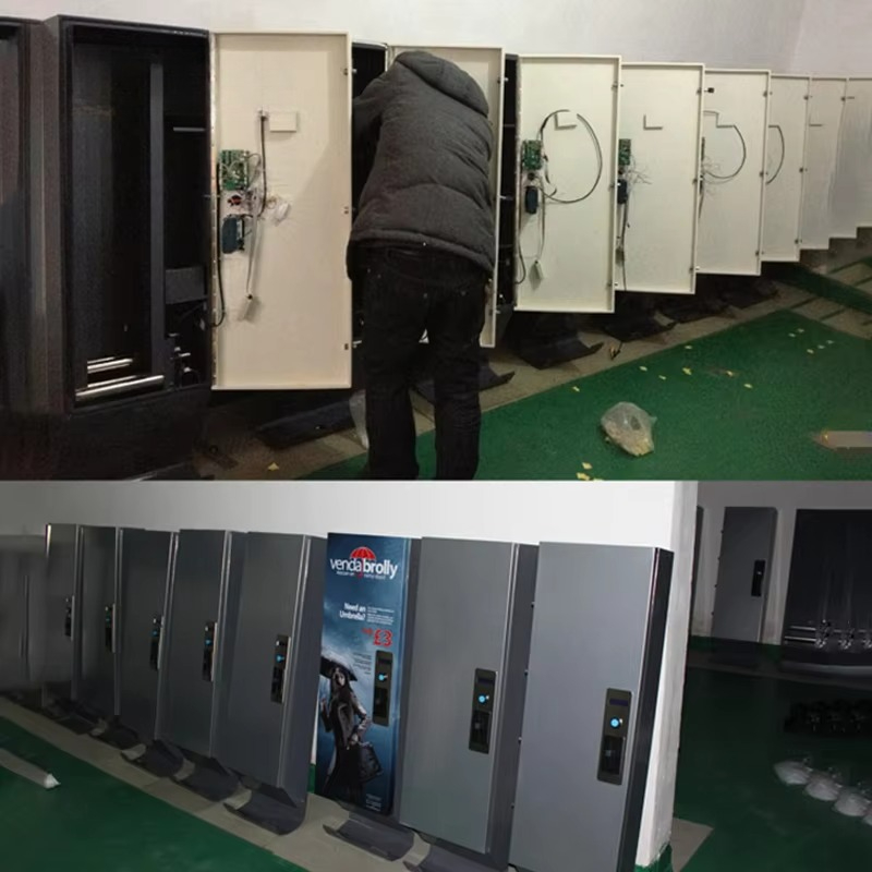 Mesin Penjual Payung Otomatis  - Bill Acceptor Vending ulasan dan harga