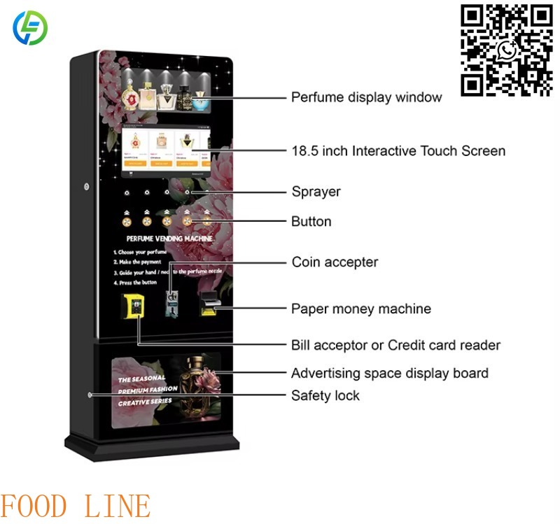 Mesin Penjual Parfum Pintar ya - Commercial Vending Machine ulasan dan harga