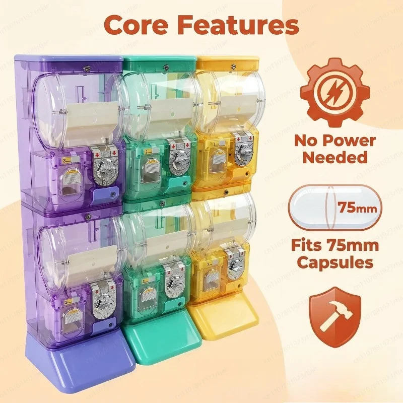 Mesin Gashapon Dua Tingkat Put - Arcade Vending & Laundry ulasan dan harga