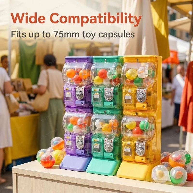 Mesin Gashapon Dua Tingkat Put - Arcade Vending & Laundry ulasan dan harga