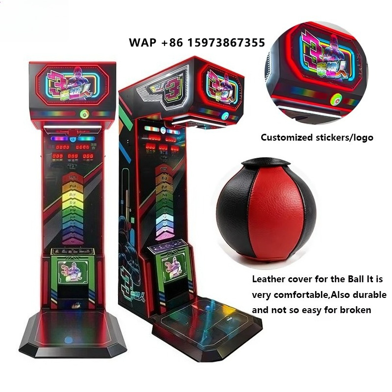 Mesin Simulator Tinju Elektron - Boxing Machine Arcade ulasan dan harga