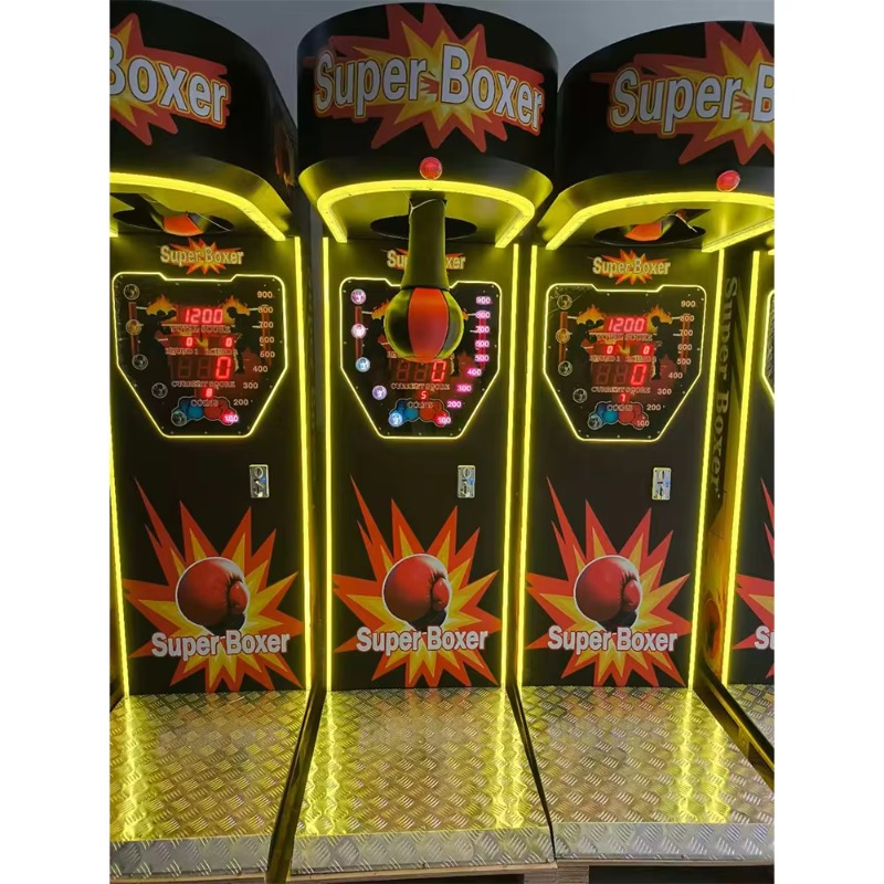 Mesin Tinju Elektronik Koin Ot - Boxing Machine Arcade ulasan dan harga