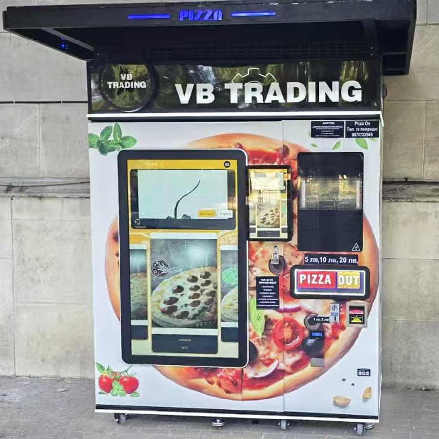 Mesin Penjual Pizza Pintar Kom - Commercial Vending Machine ulasan dan harga