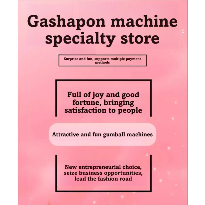Mesin Penjual Kapsul Gashapon  - Commercial Vending Machine ulasan dan harga