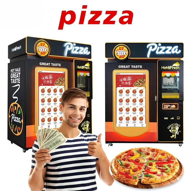 Mesin Penjual Pizza Otomatis 2 - Commercial Vending Machine ulasan dan harga
