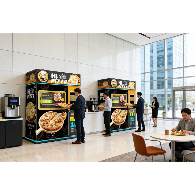 Mesin Penjual Pizza Otomatis P - Commercial Vending Machine ulasan dan harga
