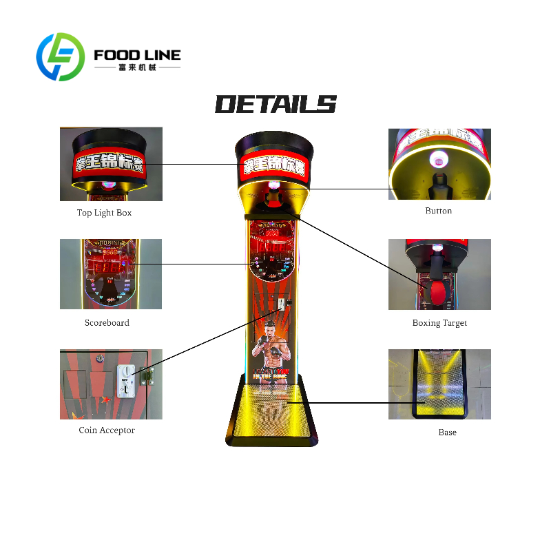 Mesin Permainan Tinju Elektron - Arcade Vending & Laundry ulasan dan harga