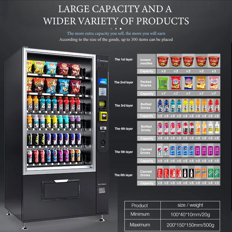 Mesin Penjual Otomatis Makanan - Commercial Vending Machine ulasan dan harga