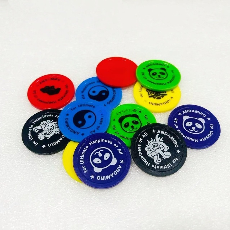 500pcs Koin Token Plastik Kust - Token Coin Mechanism ulasan dan harga